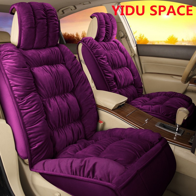 Auto Accessories Car Decoration Cover Pad Universal PU Leather Auto Car Seat Cushion