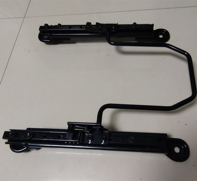 Manually Adjustable Universal High-Strength Automotive Seat Rail Assembly
