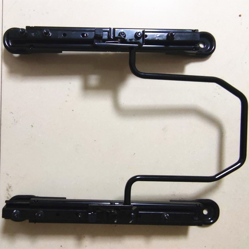 Manually Adjustable Universal High-Strength Automotive Seat Rail Assembly