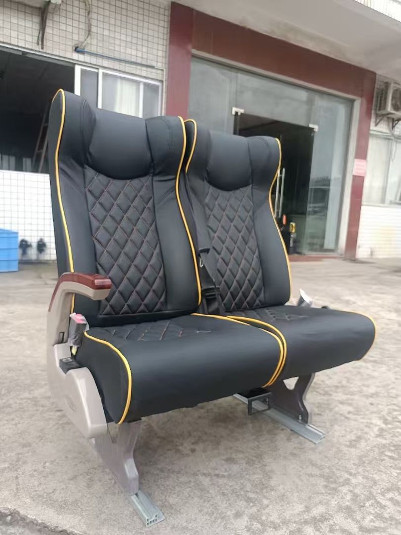 China Suppliers Luxury Leather Fabric Single Seat Double Seat Triple Seat Mini Buses seat Coaches seat Intercity Bus Seat