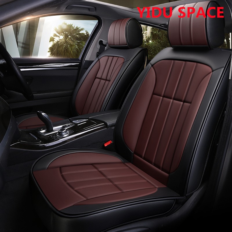 Car Accessories Car Decoration Seat Cushion Universal Black Leather Car Auto Seat Cover