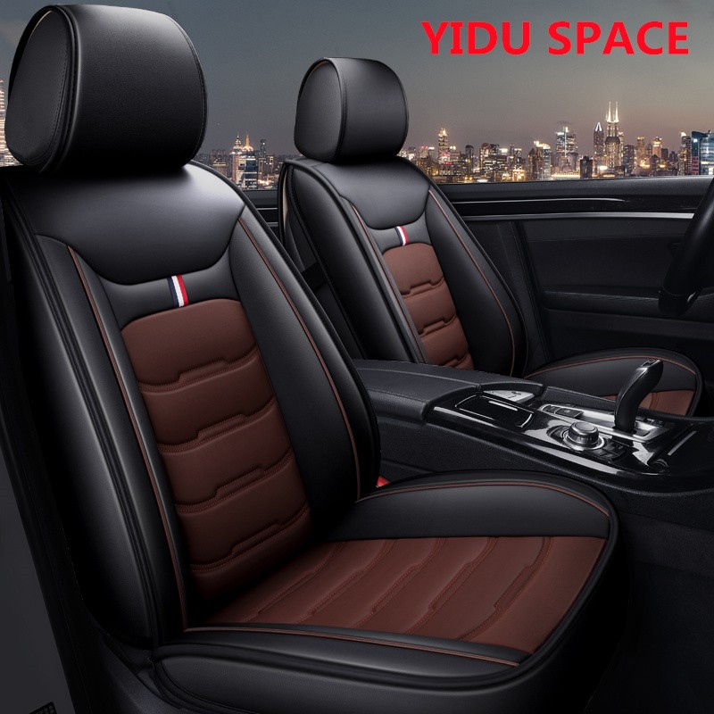 Car Accessories Car Decoration Seat Cushion Universal Black Leather Car Auto Seat Cover