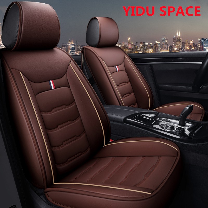 Car Accessories Car Decoration Seat Cushion Universal Black Leather Car Auto Seat Cover