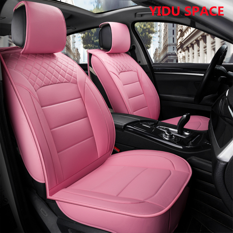 Car Accessories Car Decoration seat Cushion Universal black Leather Car Auto Seat Cover