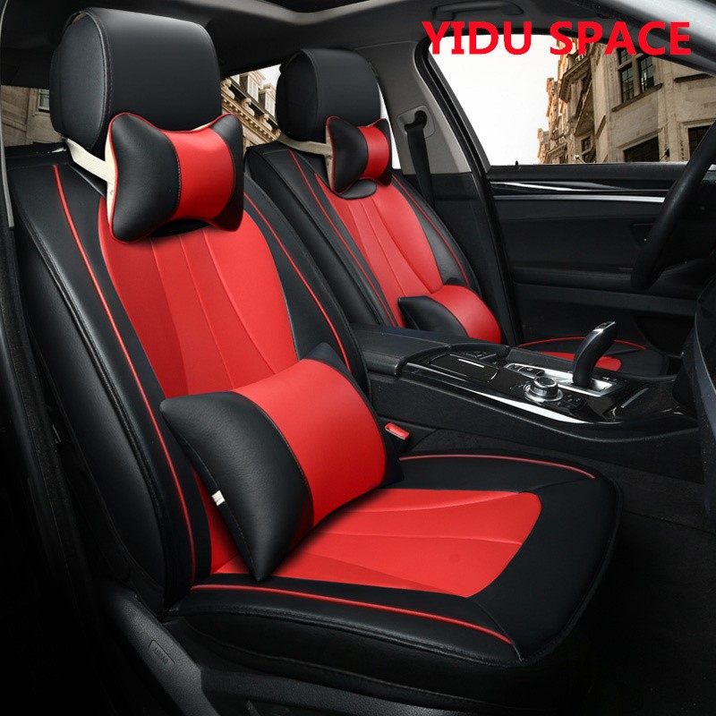 Car Accessory All Weather Universal Super-Fiber Leather Auto Car Seat Cover 