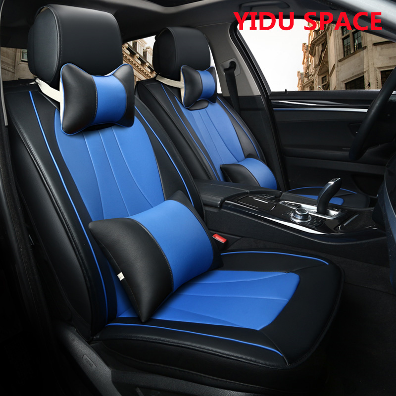 Car Accessory All Weather Universal Super-Fiber Leather Auto Car Seat Cover 