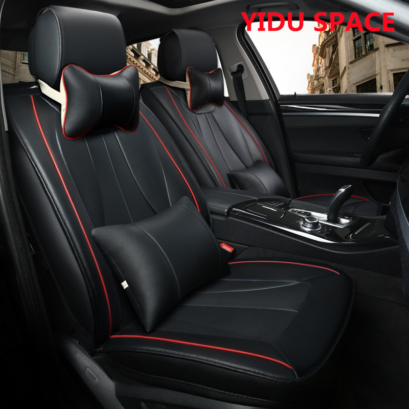 Car Accessory All Weather Universal Super-Fiber Leather Auto Car Seat Cover 