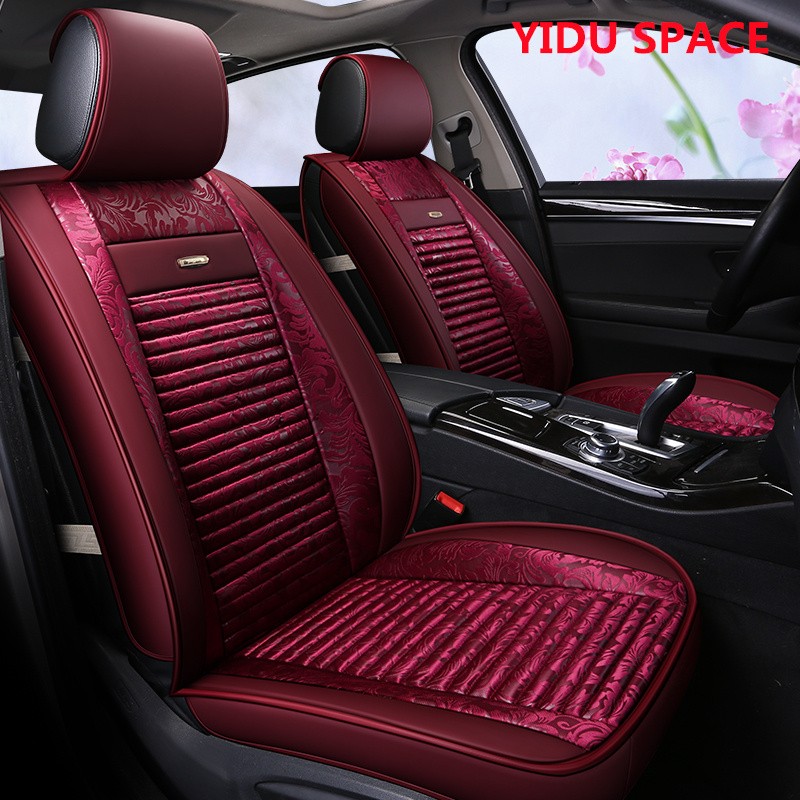 Car Accessory All Weather Universal Super-Fiber Leather Auto Car Seat Cover