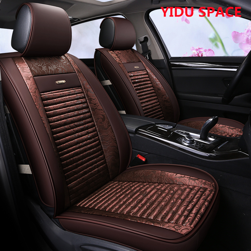 Car Accessory All Weather Universal Super-Fiber Leather Auto Car Seat Cover 