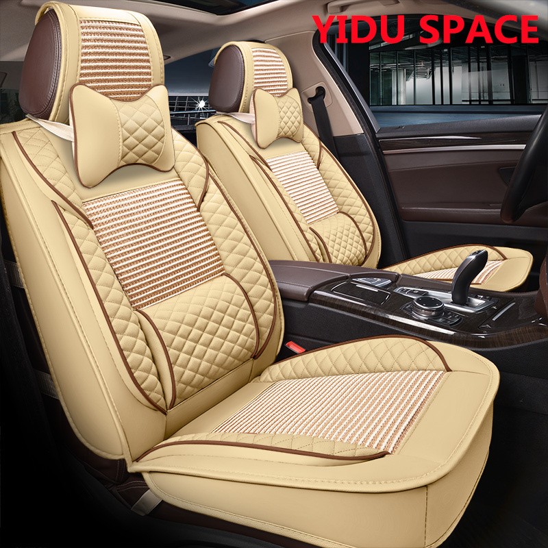Car Accessory Universal Super-Fiber Leather Auto Car Seat Cover