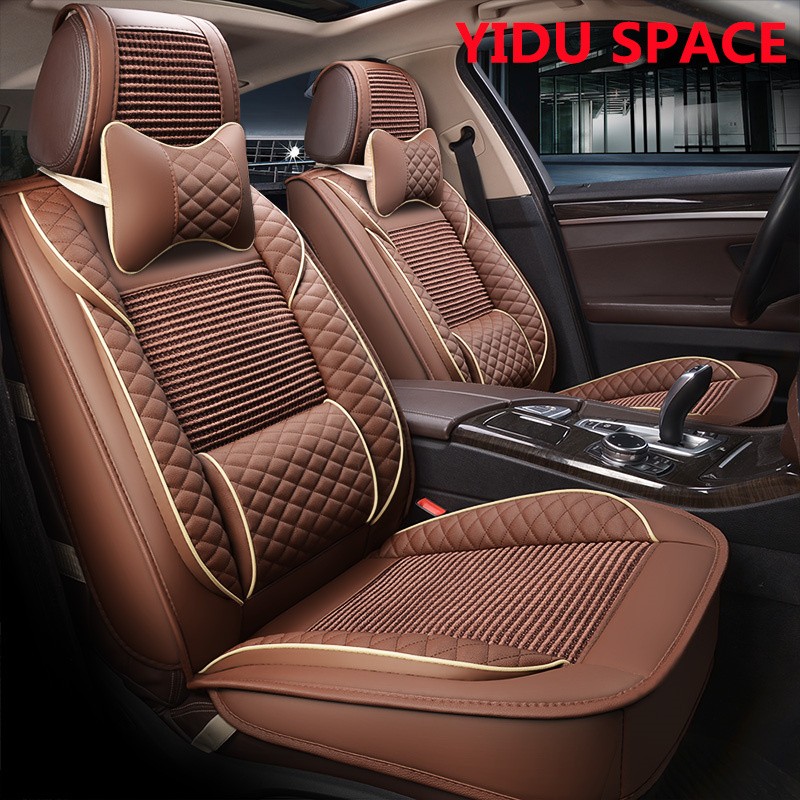 Car Accessory Universal Super-Fiber Leather Auto Car Seat Cover 