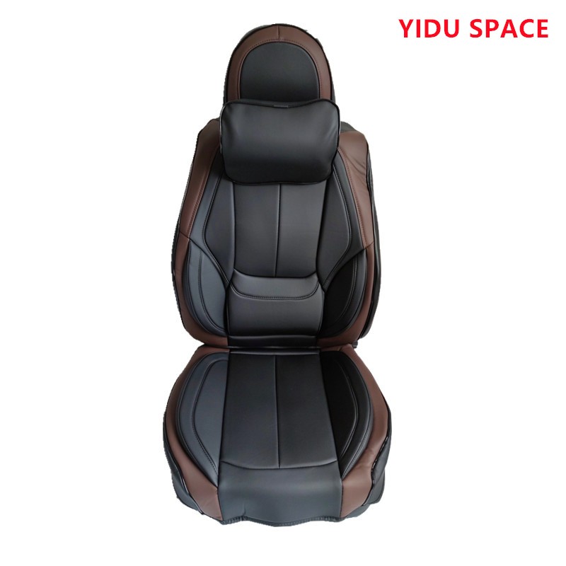 Car Accessories Car Decoration High-end luxury Seat Cushion Universal Black Leather Auto Car  Seat Cover 