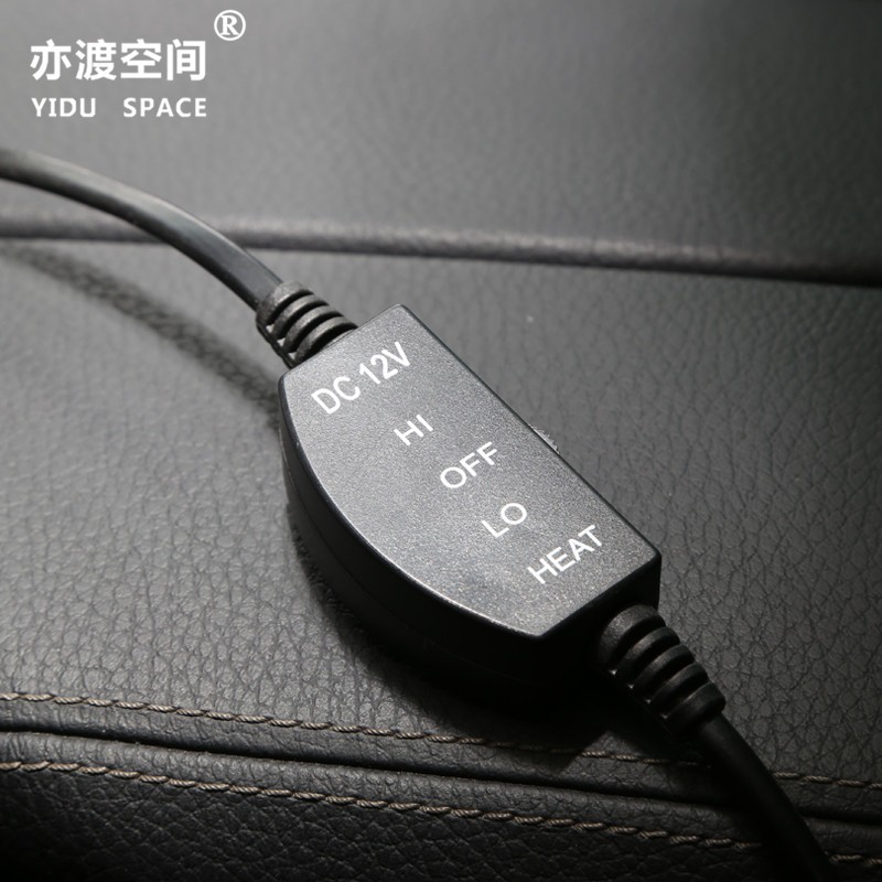 Ce Certification Car Decoration Car Interiorcar Accessory Universal 12V Black Heating Cushion Pad Winter Auto Heated Car Seat Cover for All Vehicle