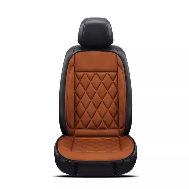 Ce Certification Car Decoration Car Interiorcar Accessory Universal 12V Black Heating Cushion Pad Winter Auto Heated  Seat Cover