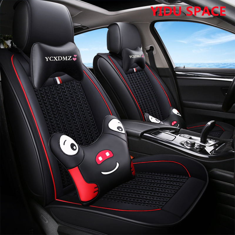 car accessory all weather Universal super-fiber leather Automatic cushion​ car seat cover 