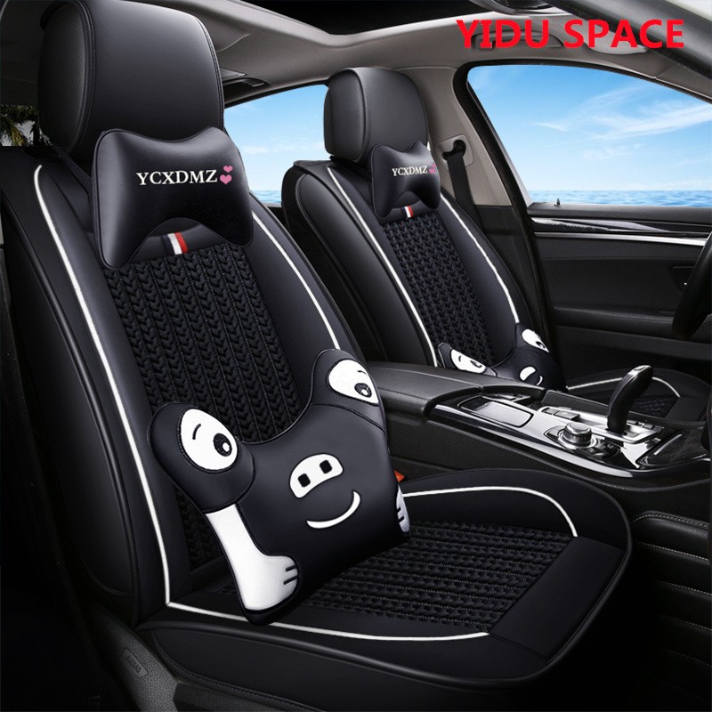car accessory all weather Universal super-fiber leather Automatic cushion​ car seat cover 