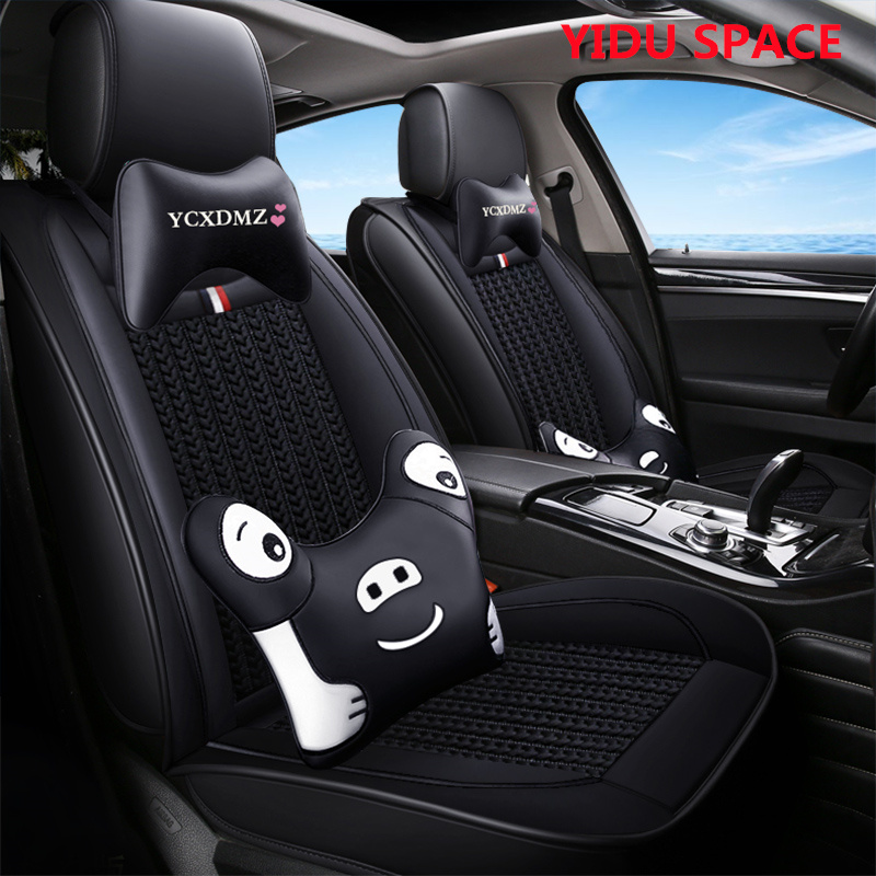 car accessory all weather Universal super-fiber leather Automatic cushion​ car seat cover 
