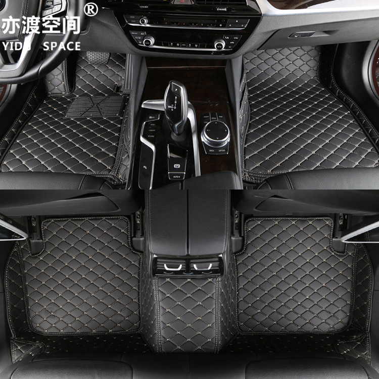 Fully enclosed 5D PU leather car mat car floor mat