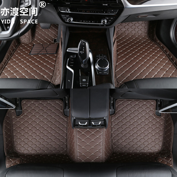 Fully enclosed 5D PU leather car mat car floor mat 