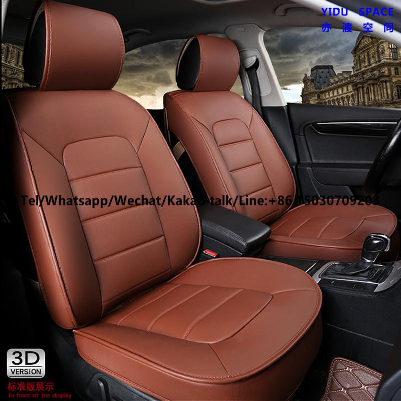 Car Accessories Auto Decoration Cushion Universal PU Leather Auto Car Seat Cover