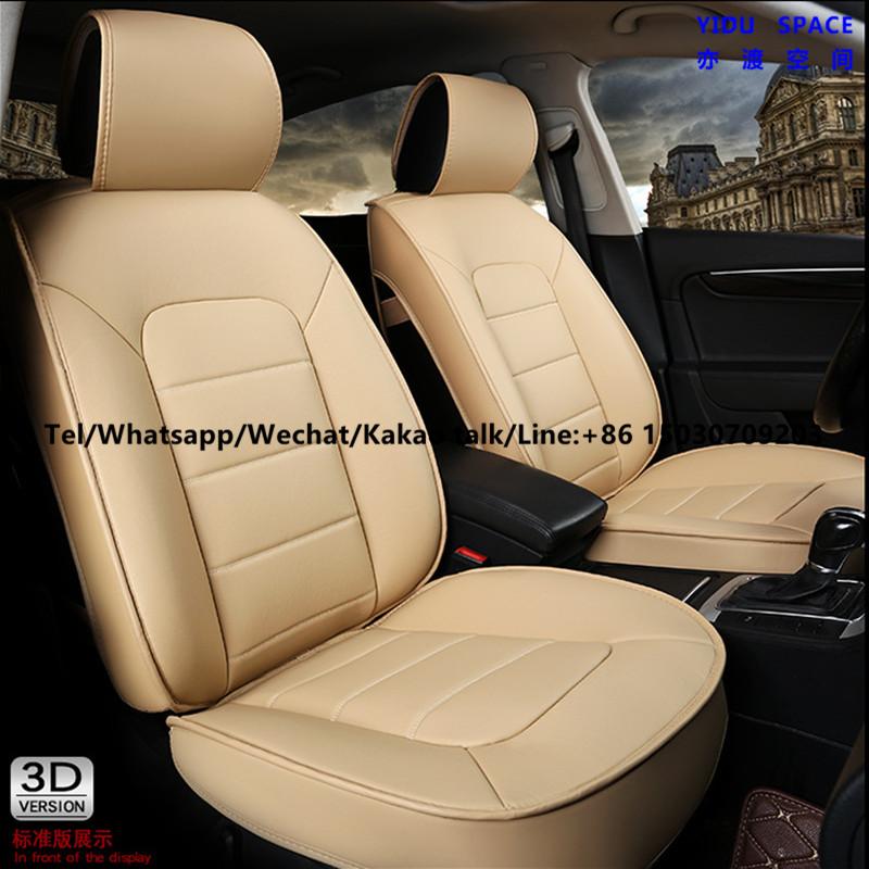 Car Accessories Auto Decoration Cushion Universal PU Leather Auto Car Seat Cover