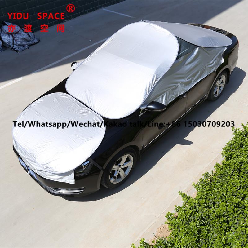  Car Accessories Sunproof Sunshade Half Roof Fast Folding Auto Car sunshade Window Sun Shade