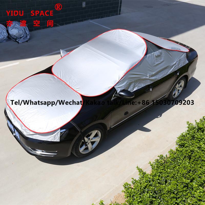  Car Accessories Sunproof Sunshade Half Roof Fast Folding Auto Car sunshade Window Sun Shade