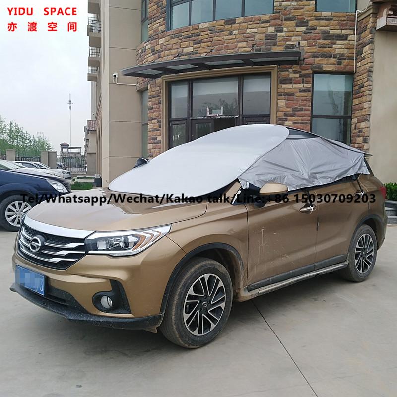 Car Accessories Sunproof Sunshade Half Roof Fast Folding Auto Car sun shade Window Sun Shade